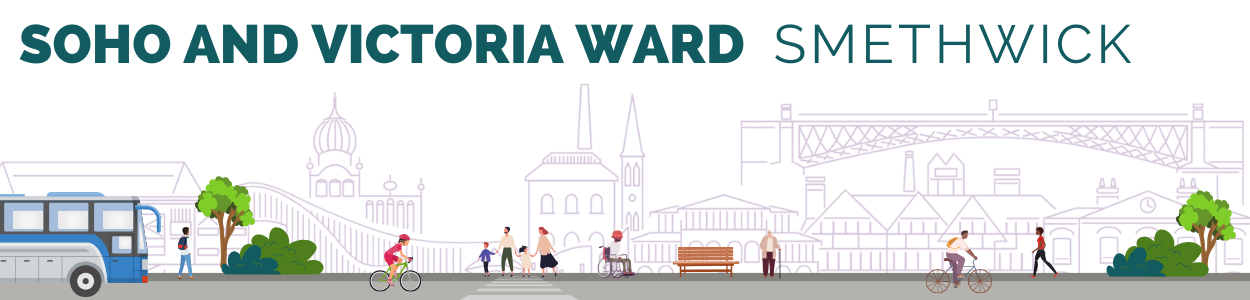 Soho and Victoria ward banner