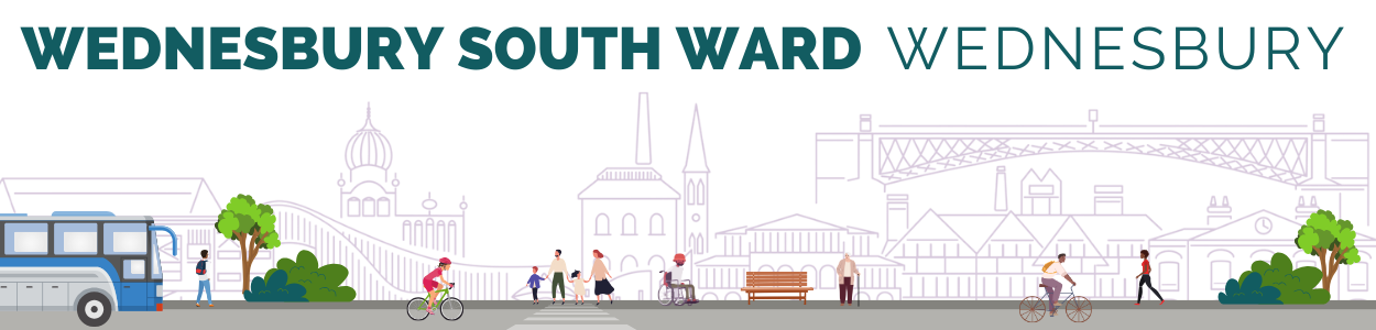 Wednesbury South ward banner