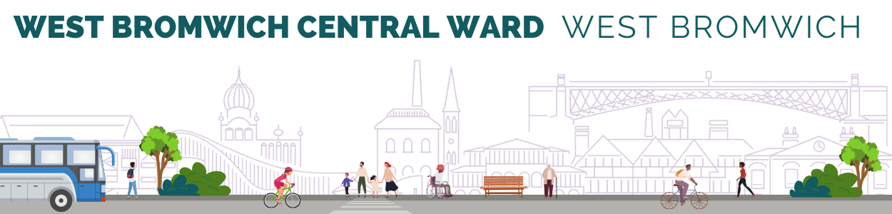 West Bromwich Central ward banner