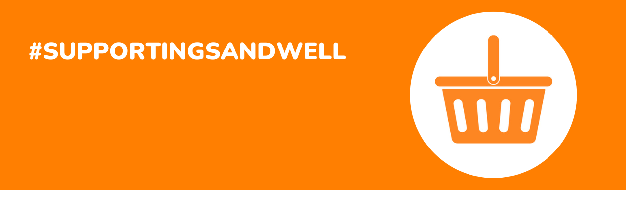 Supporting Sandwell homepage banner - food basket