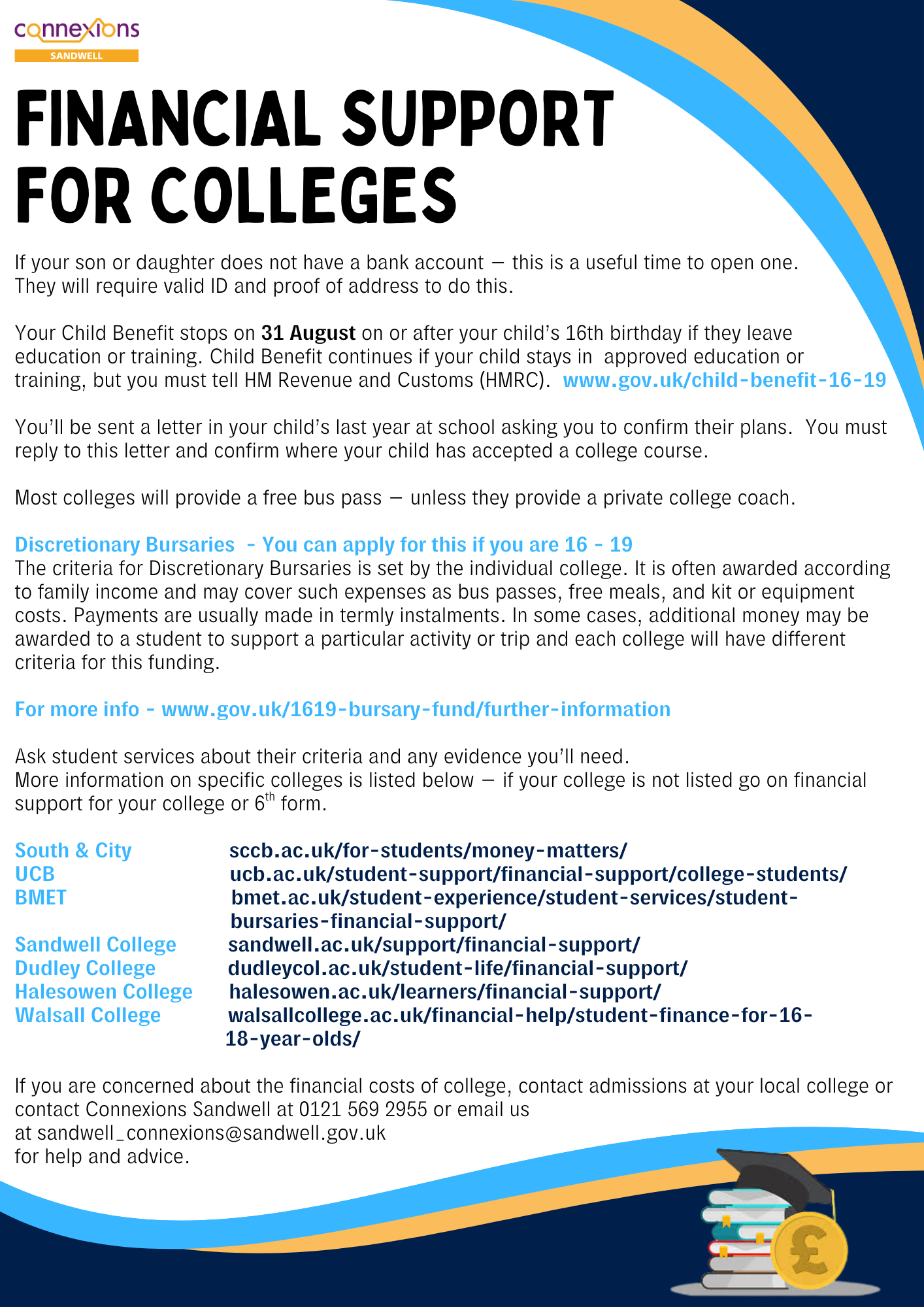 Financial Support for Colleges