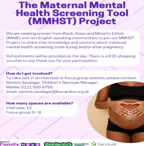 Maternal Mental Health Poster Main