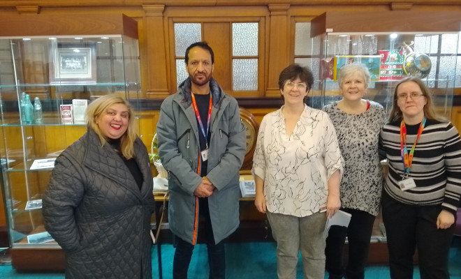 Tipton History Group Display Cases