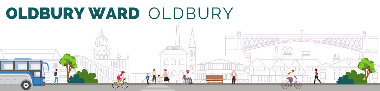 Oldbury ward banner