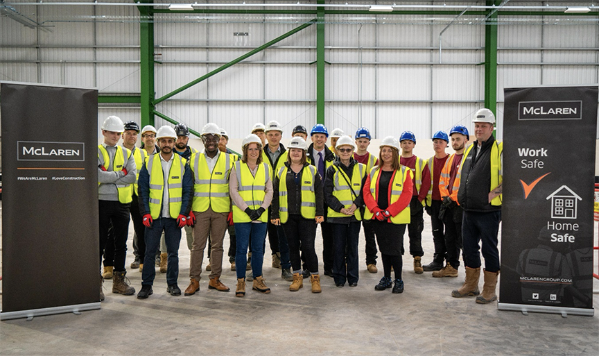 Image of McLaren Club workers
