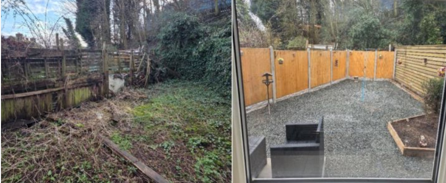 Image of garden renovation
