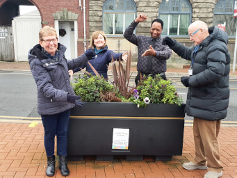 Cradley heath in bloom