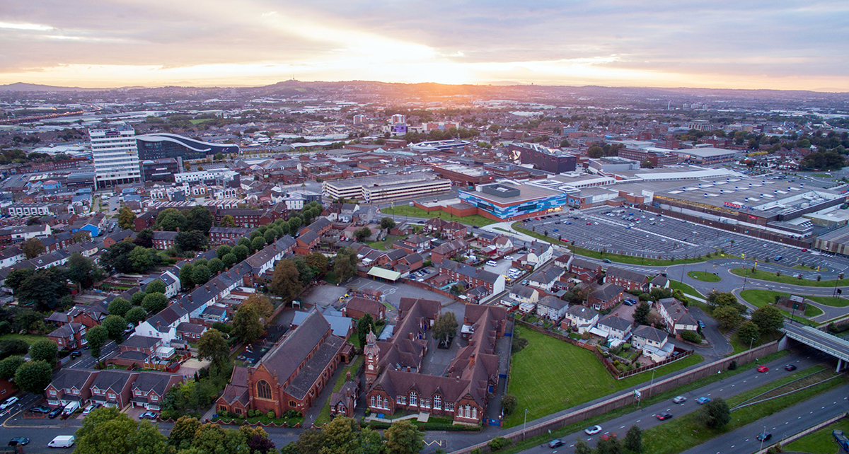 Sandwell panoramic image