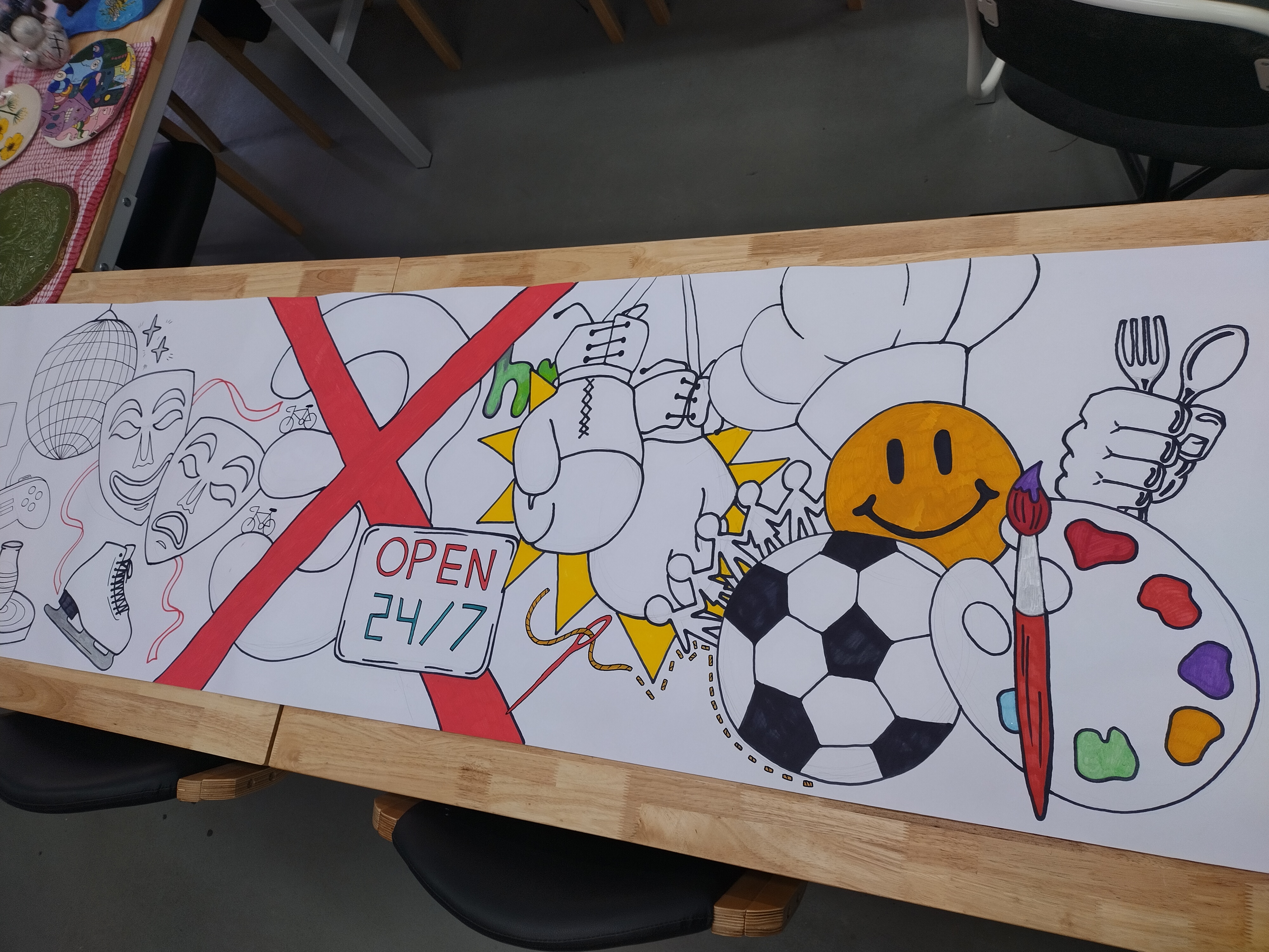 banner design friom event