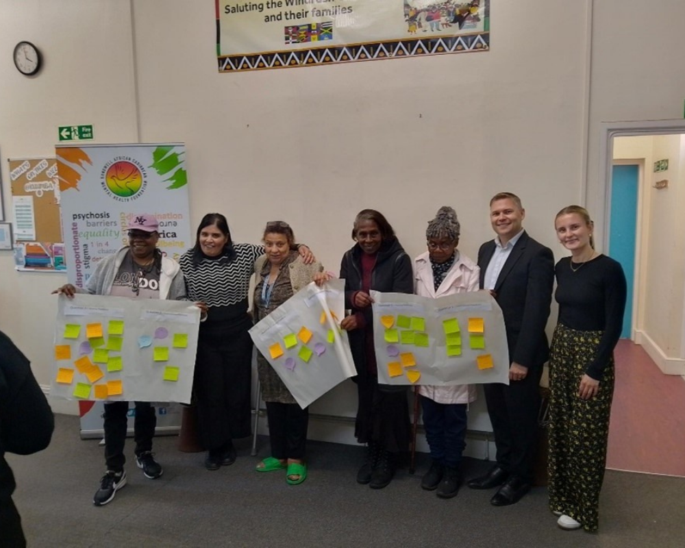 a picture of carers at a focus group about digital technology