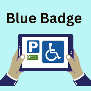 blue badge