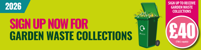 2026 Garden waste sign up web banner