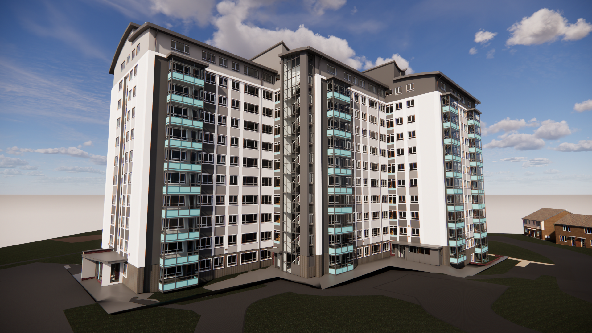 Alfred Gunn House artist impression