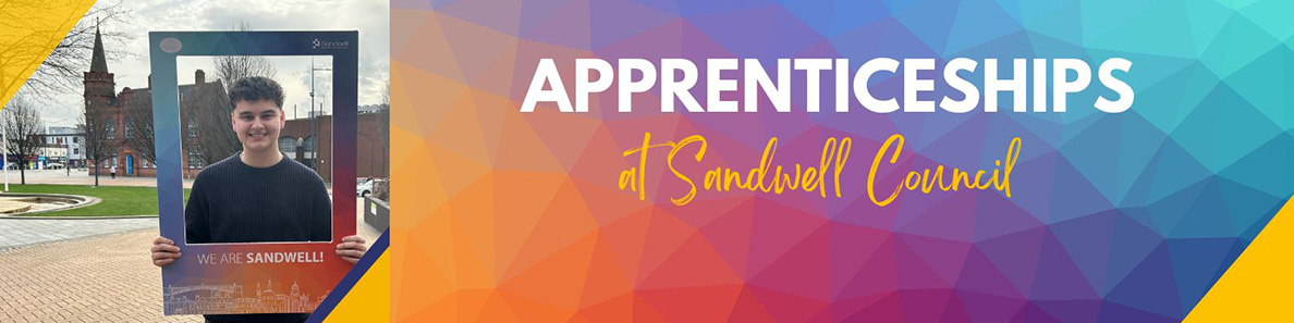 Apprenticeships in Sandwell banner