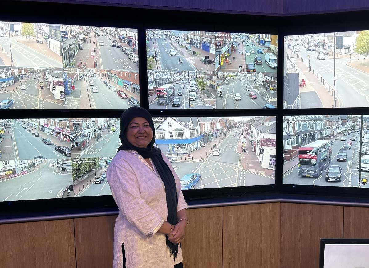 Cctv control room cllr syeda khatun