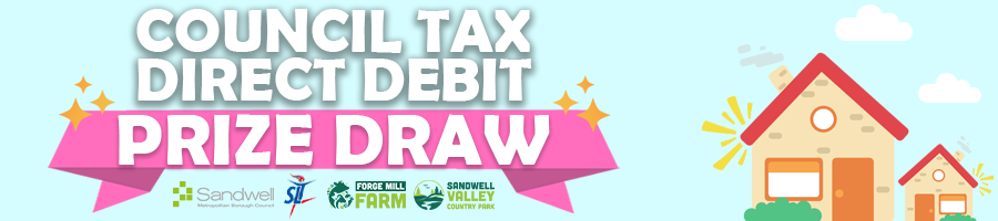 Pay you council tax y direct debit prize draw