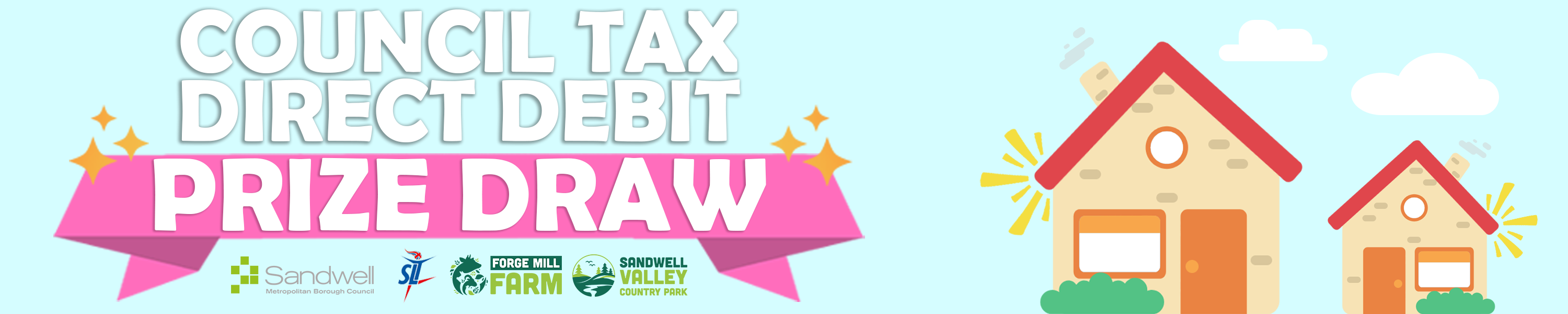 Council tax direct debit prize draw