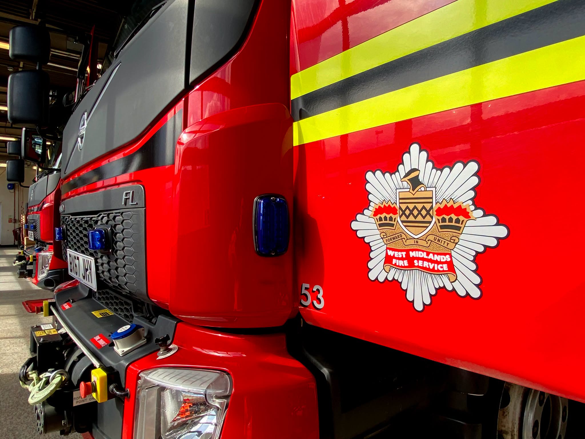 Image of West Midlands Fire Service vehicle