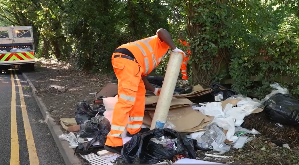 Clean up at Forge Lane