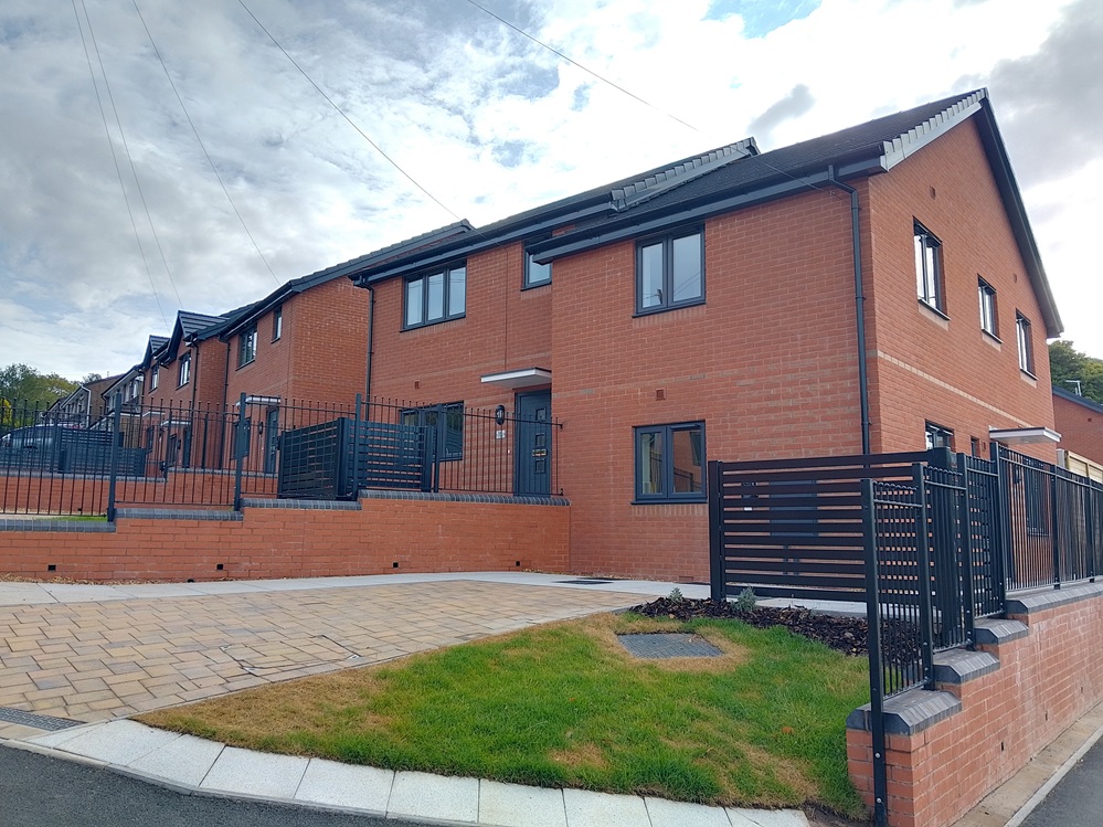 New council homes in Hawes Lane, Rowley Regis
