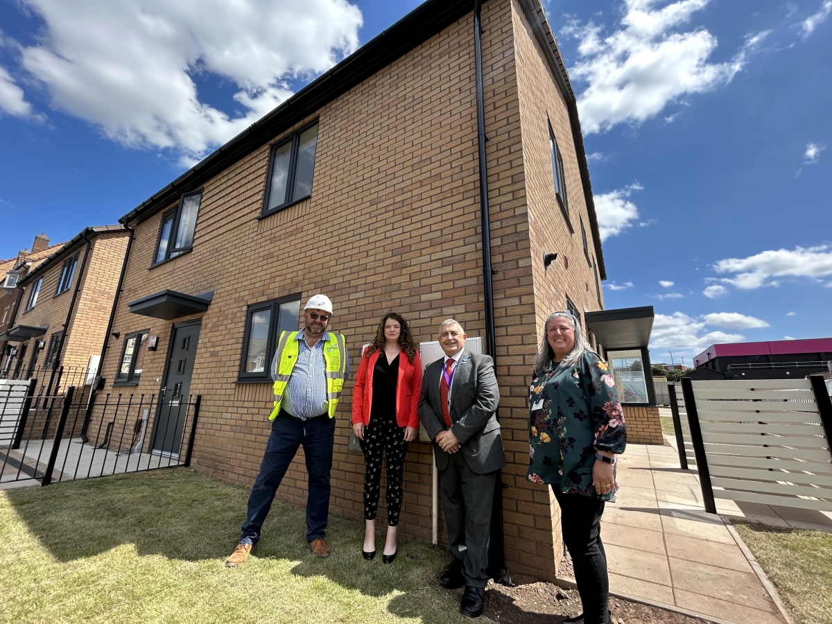 New council homes in King St, Wednesbury