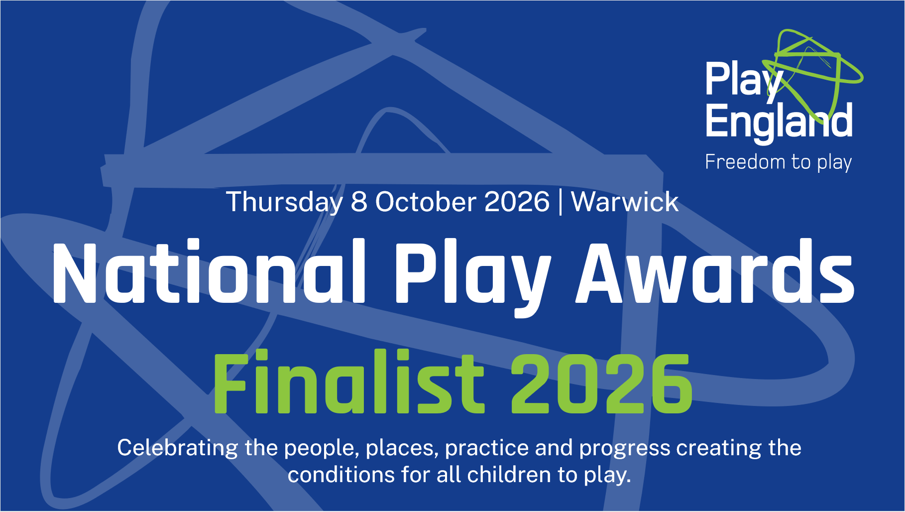 National Play Awards Finalist 2026 wording