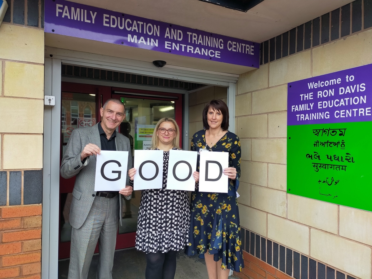 Image of Councillor Simon Hackett - SAFL service rated good by Ofsted