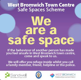 Safe space sticker