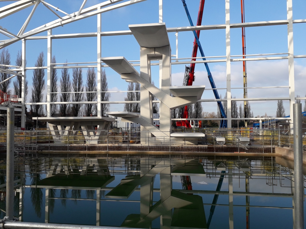 Sandwell Aquatics Centre Dive Tower