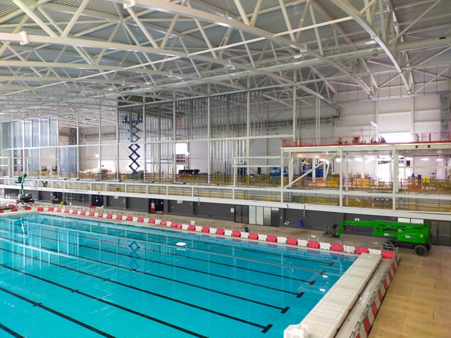 Sandwell aquatics centre work on legacy phase2