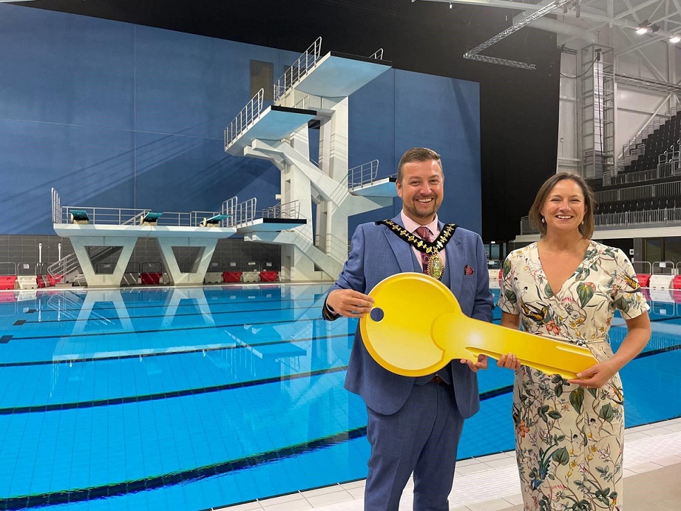 Sandwell Council hands over Sandwell Aquatics Centre for Birmingham 2022