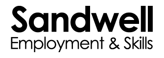 Sandwell employment and skills logo
