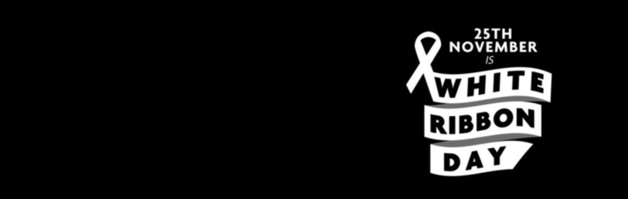 White Ribbon Day - November 25 banner