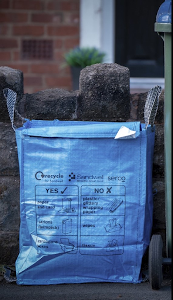 blue bag