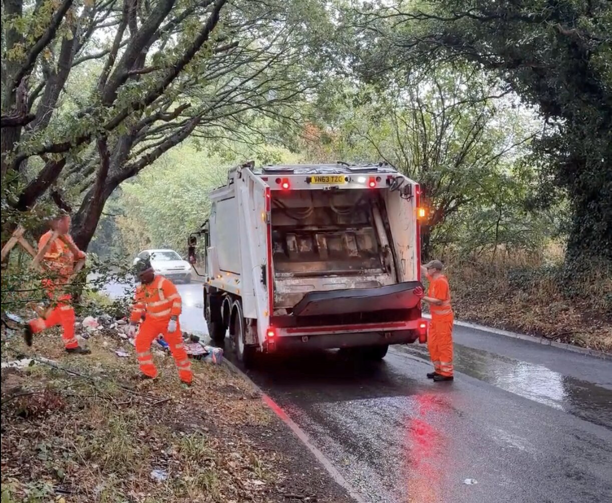 Forge Lane flytipping removal
