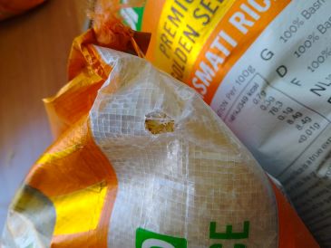 Food packaging gnawed my rodent
