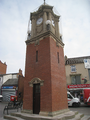 Image of Wednesbury clock tower