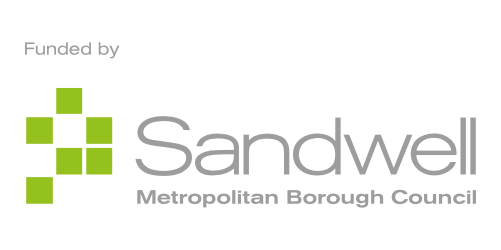 Funded by Sandwell MBC logo