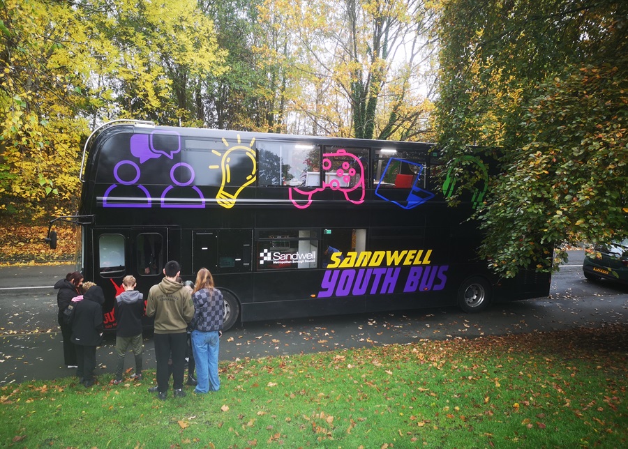 Artwork was created by young people at Youth Bus workshops as part of the My Tomorrow programme