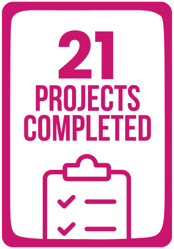 21 Projects complete