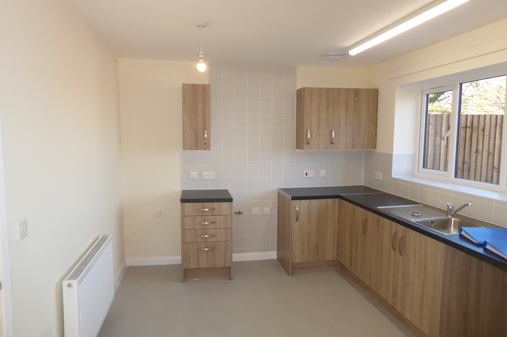 Church hill street - a view of a completed kitchen