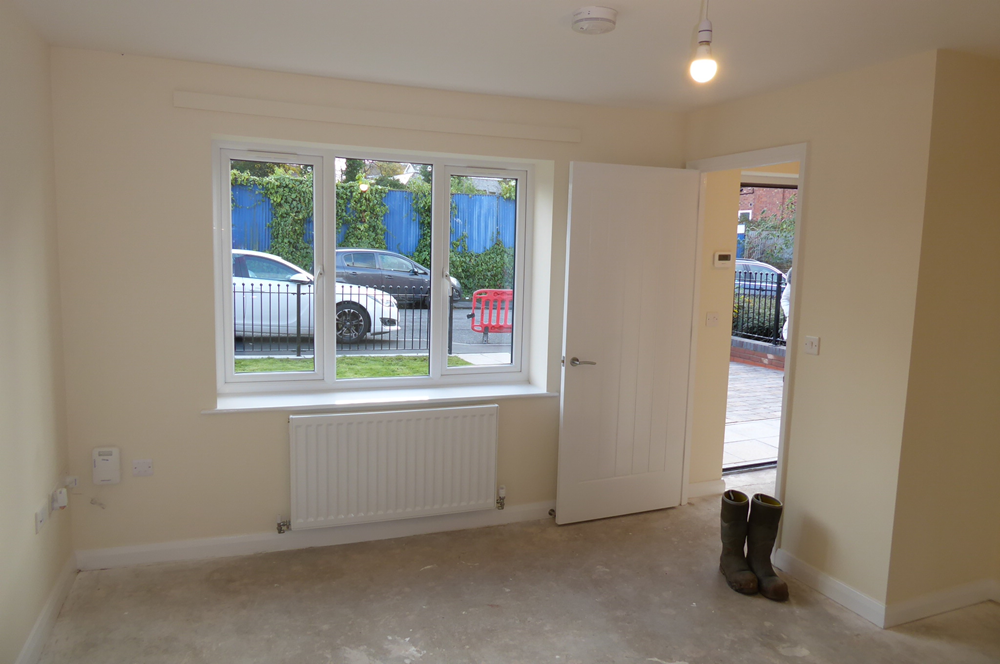 Church hill street - a view of one of the completed lounges