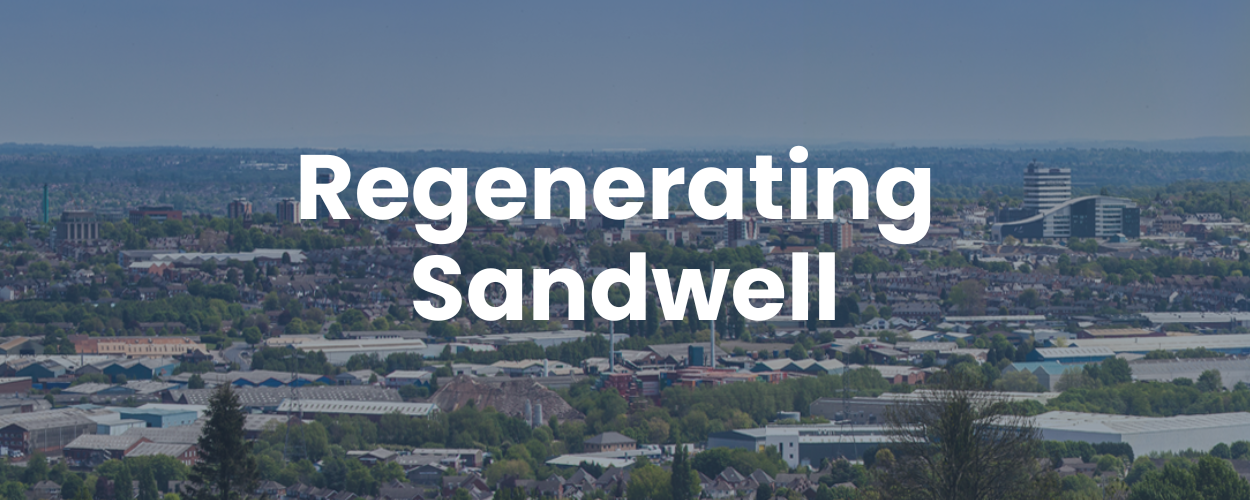 Homepage banner regenerating sandwell