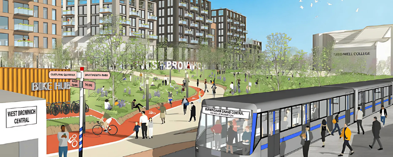 Concept design of West Bromwich