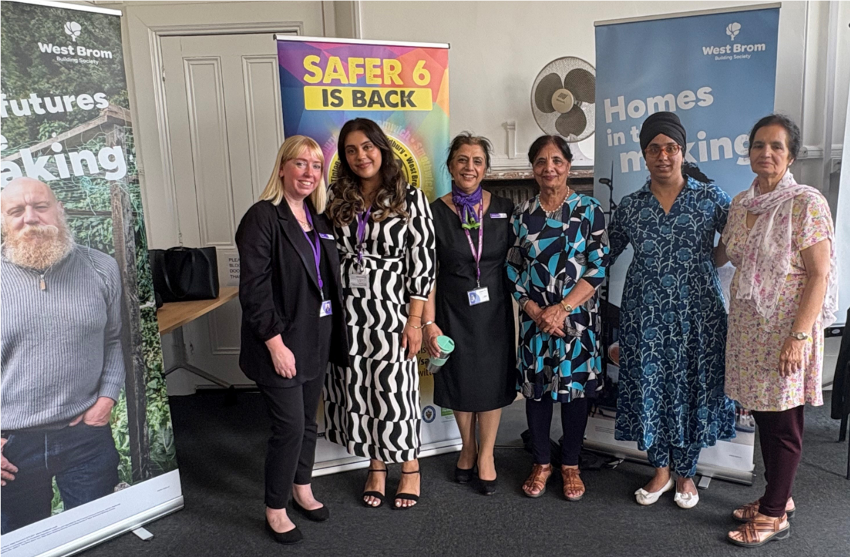 Safer 6 event at Smethwick Library themed "Identifying Scams"